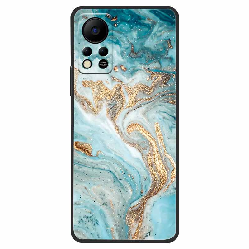 Für Infinix HOT 11S NFC Hülle X6812B Mode Weiches TPU Silikon Handyhülle Für Infinix HOT11S NFC Rückseite HOT 11 S 6.78 Funda