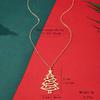 Creative Christmas Tree Pendant Necklace - Stylish European & American Design