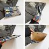 Embroidery Evening Bags Sequins Bling Clutch Bag Straw Envelope Bag Floral Pattern Handbag Wedding Party Cotton and Linen Wallet