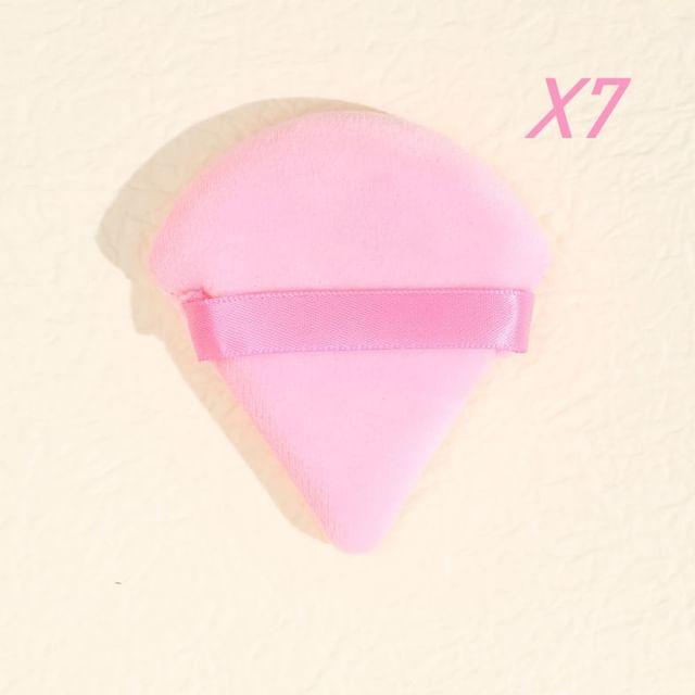 Miumi - Set Of 7: Pointed Powder Puff Pink