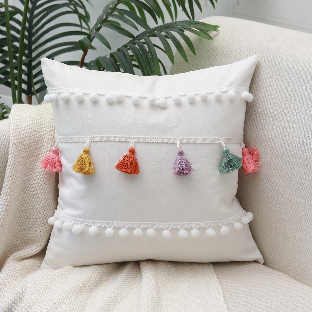 

Скандинавская кружевная наволочка – Модный и простой дизайн для гостиной, спальни, дивана или автомобиля. 45*45cm without insert