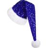 Thermals Christmas Party Hats Glitter Embellished Hats With Thickened Fabric For Men Women Kids Winter Wear
