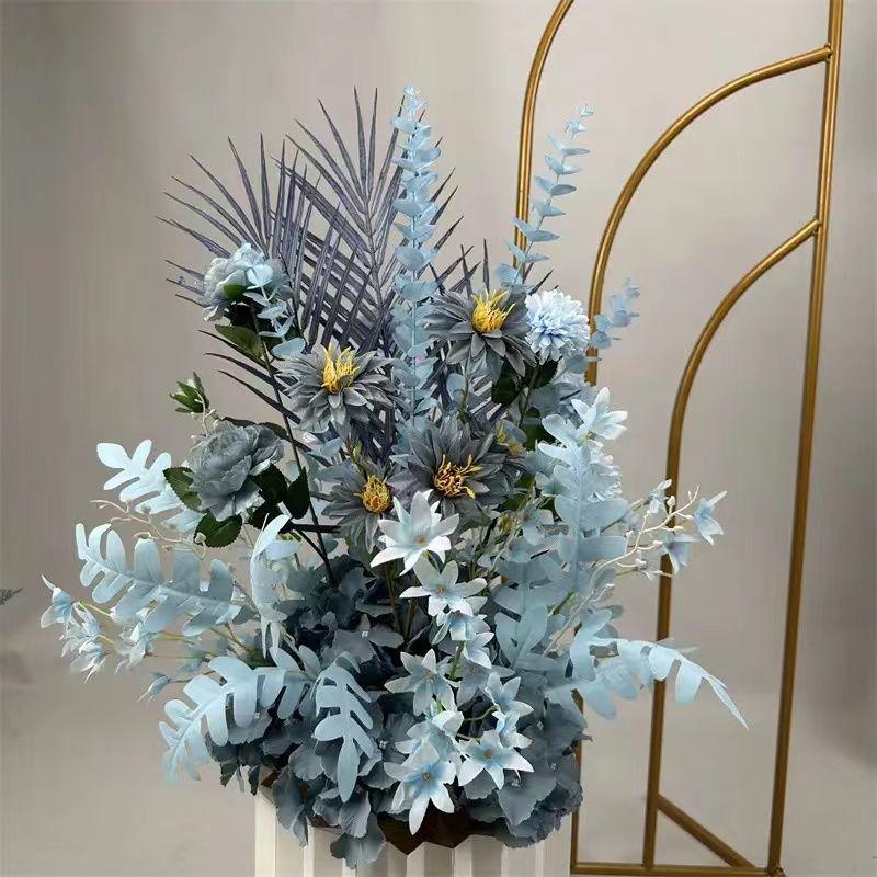 Artificial Floral Arrangements for Weddings, Multiple Colors, Road Decoration, and T-Stage Floristry