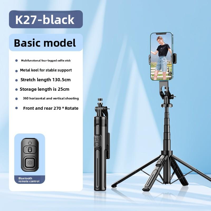Mobile Phone Bluetooth Selfie Stick, Handheld Stabilizer, Floor-to-ceiling Live Broadcast Bracket, Tripod, Universal Selfie Stick.