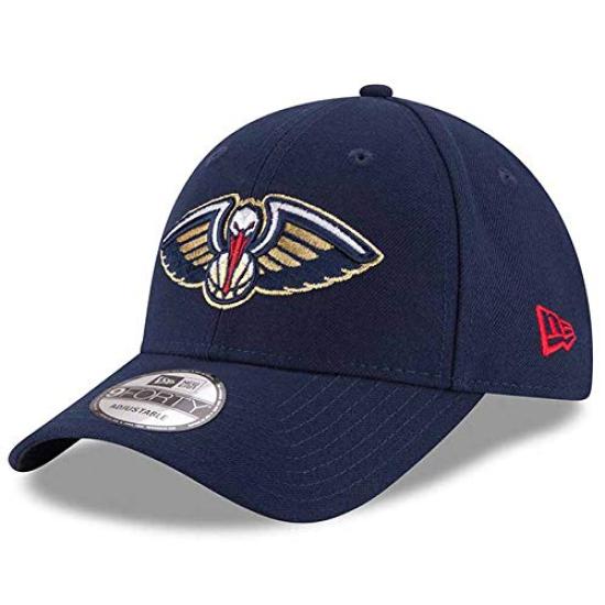 New Era Cap 9FORTY New Orleans Pelicans NBA THE LEAGUE ADJUSTABLE CAP Navy NEW ORLEANS PELICANS 940 Hat Basketball [Used]