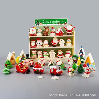Creative Christmas Ornaments Christmas Decorations Accessories Ornaments Christmas Tree Old Man Children'S Toys Kindergarten Blind Bag