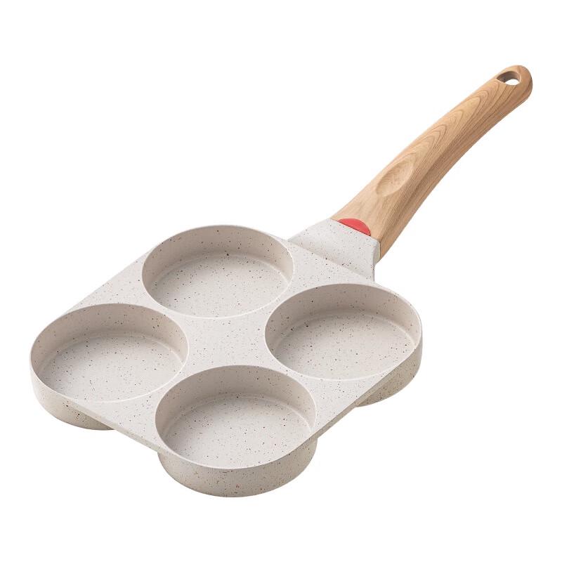ASD 4-Hole Non-Stick Breakfast Frying Pan