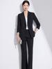 Women's High-End White Suit Set for Autumn/Winter - Elegant Business Formal Wear
