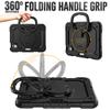 Rotating Stand Armor Case Universal For iPad Mini 7 2024 A17 Pro Mini 6 2021 8.3 A2993 A2995 A2568 With Handle Grip Hybrid Cover