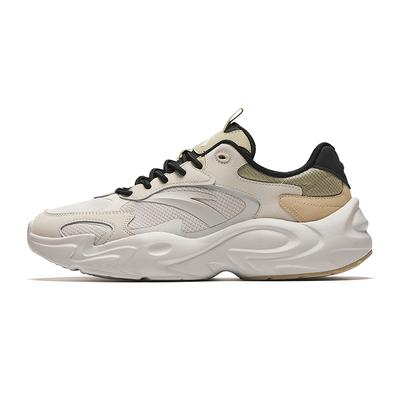 Aire Viento Cómodo Moda Deportes Antideslizante Resistente al Desgaste Transpirable Parte Superior Baja Estilo de Vida Zapatos Casuales Hombres Zapatos Casuales Beige 912518807-3