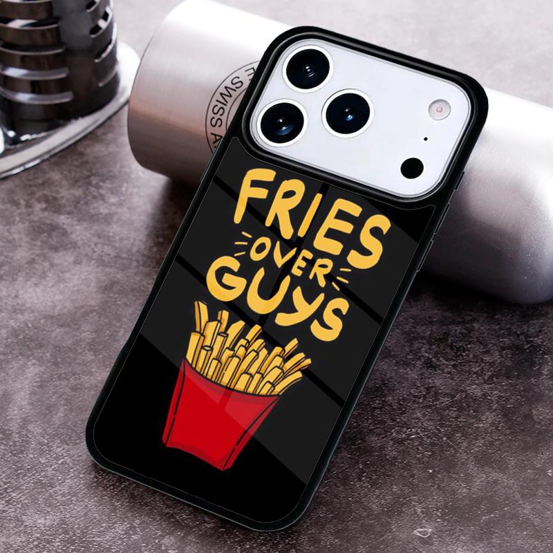 French Fries Before Guys Phone Case for iPhone 17 16 15 Pro Max Air 14 13 12 11 Plus Shockproof Cover