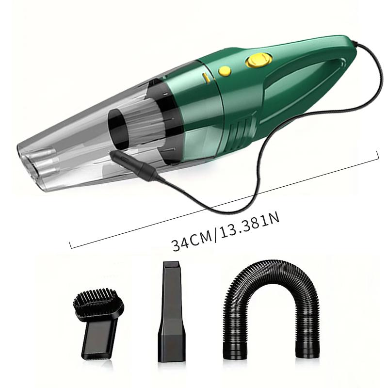 

Автомобильный пылесос с высокой силой всасывания, проводной пылесос, пылесос высокого давления, чистящая машина зелёный