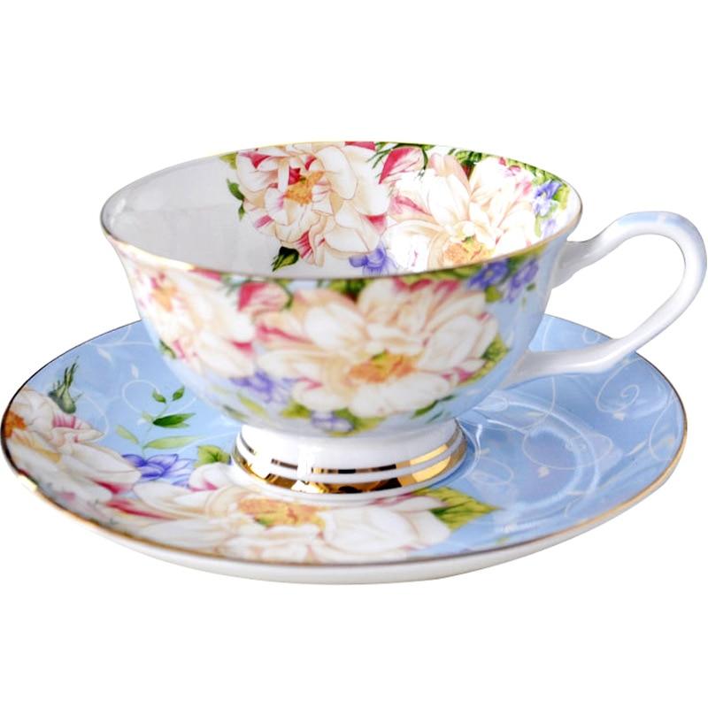 European Style Bone China Coffee Cup And Saucer Set Black Tea Cup English Afternoon Tea Coffee Cup And Saucer Set|Coffee Cup & Saucer Sets
