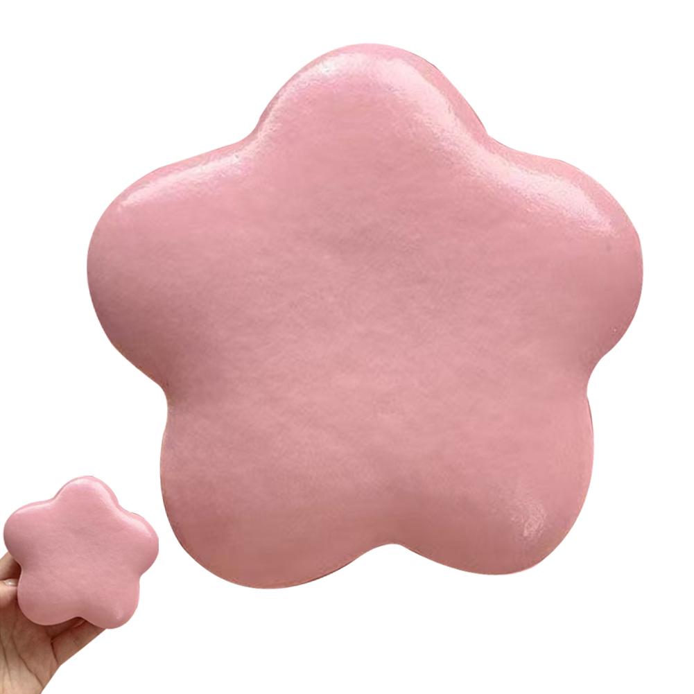 Kawaii Leuke Ster Knijpspeeltje Bloem Langzame Terugslag Nat Zacht Zuig Vinger Knijpen Decompressie Squishy Speelgoed Stress Verlichtende Speeltjes