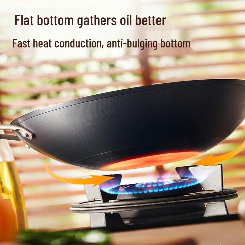 ASD 4th Gen Rust-Resistant Fine Iron Wok