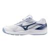Mizuno Cyclone Speed 5 White Bellwether Blue Unisex Sneakers Bel-Air-Blue V1GA258011