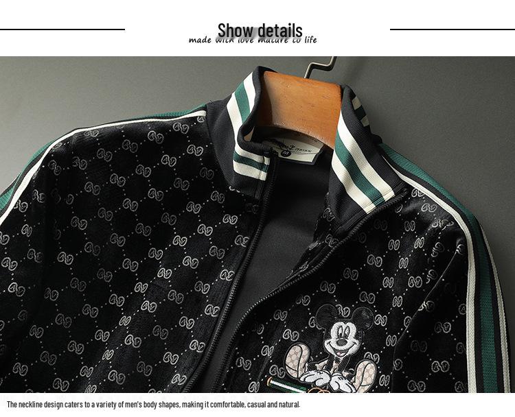 2025 Spring & Autumn Men's European Style High-Quality Jacket