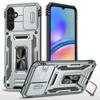 Armor Series For Samsung Galaxy A05s 4G Case Slide Lens Shield PC+TPU Anti-fall Phone Cover