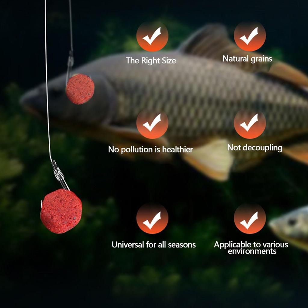 Fish Attractant For Bass Natural High Concentration Fishing Lures Fish Bait Mate For Carp Grass Carp Food Bait Aquatic Feeder