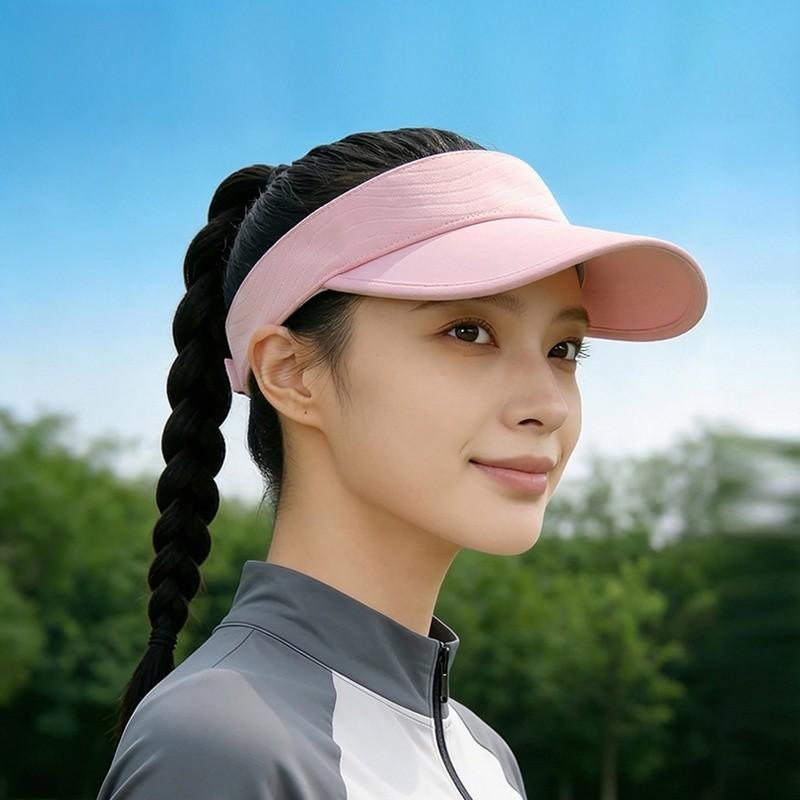 Ice Silk Sun Hat With Wide Brim For Outdoor Sun Protection And Uv Blockage For Women