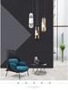 Nordic Minimalist Glass Pendant Light for Bedroom or Living Room