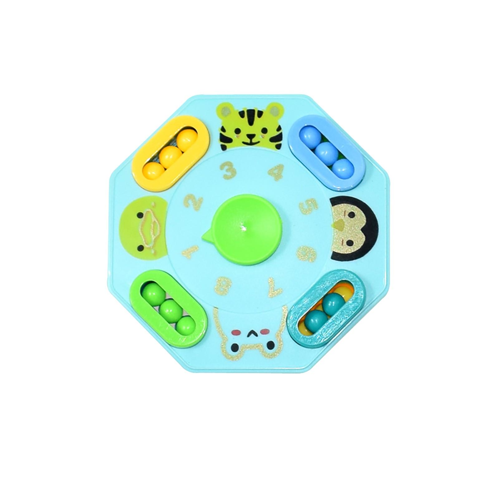 

Вращающиеся волшебные бобы для снятия стресса, развивающие интеллект игрушки синий