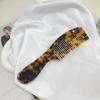 Leopard Print Acetate Comb Hair Styling Tool Hairdressing Combs Hair Care Makeup Comb  Dormitory