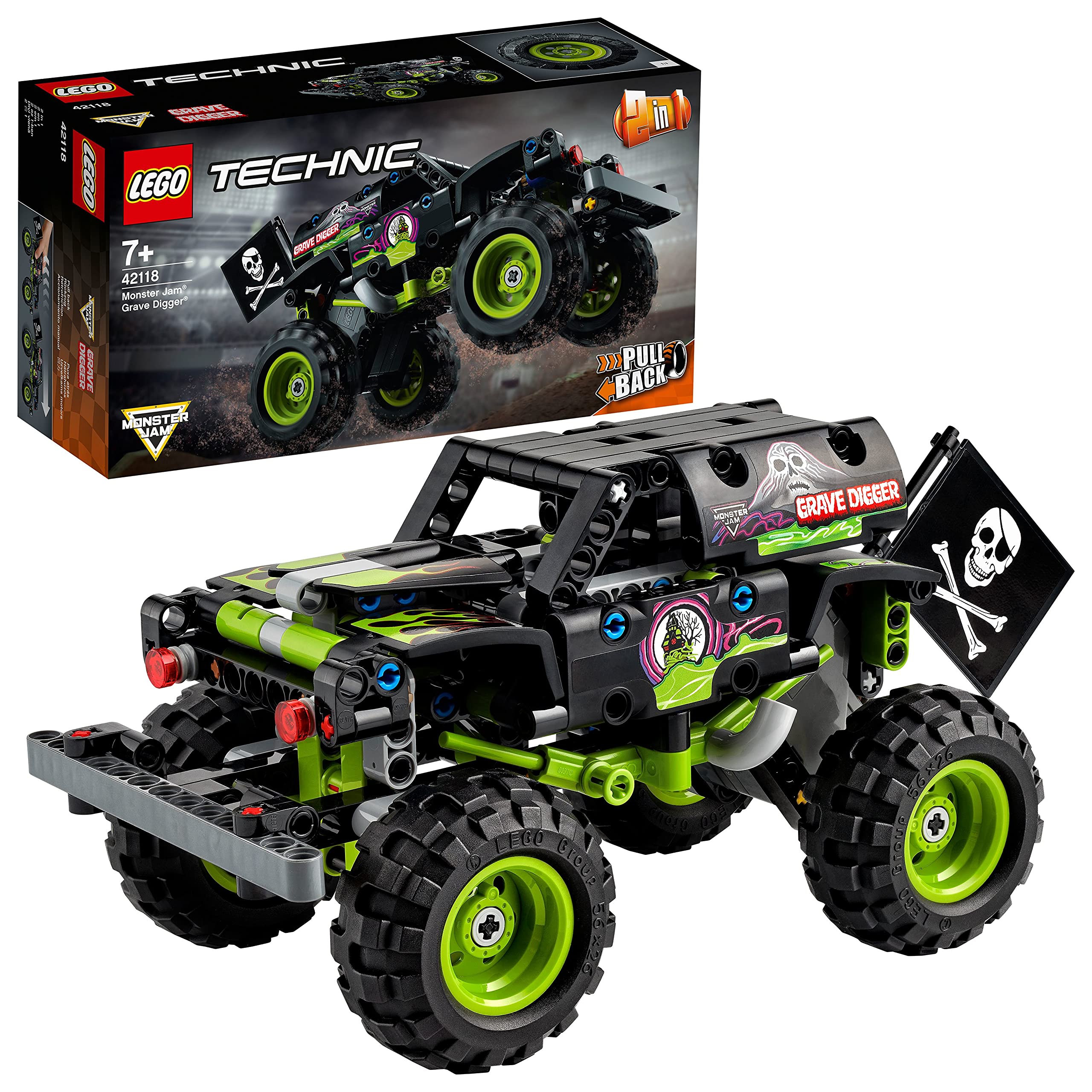 

LEGO Technic Monster Jam(р) Могильщик(р) 42118