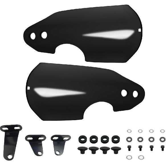 

FATECIM Стиль Клубу Мотоциклетні Захисники Рук на Кермо для Harley 1996-2025 Sportster Dyna Touring Street Road Electra Glide Road King CVO/SE B-Black