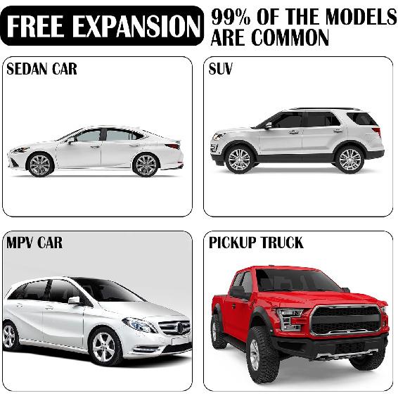 Tallew 4 Pack Car Window Shades Cling Sunshade for Sun Shade Baby Side Window Cover Automotive Window Sunshade Sun Protector Accessories Sun Shade