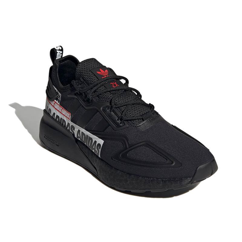 Adidas Zx 2K Boost 'Bold Logo Graphic Black' Sneakers FX7038