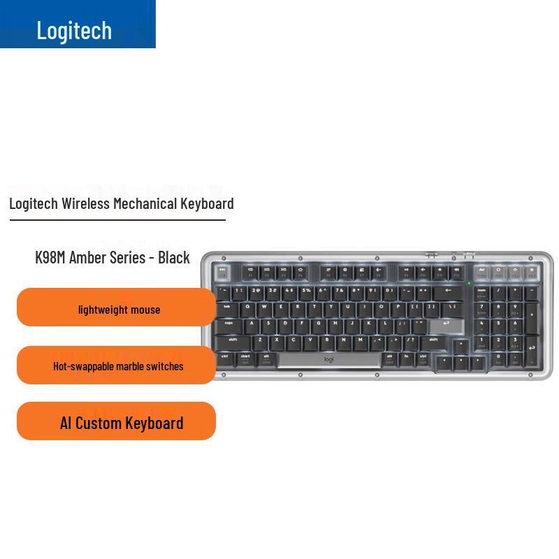 

Logitech ALTO KEYS K98M AI Custom Wireless Mechanical Keyboard