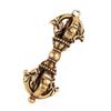 Ornament Tibetische Handwerkskunst Buddhistisch Kupfer Fünf-Speichen Dorje Vajra Mörser Schlüssel Neu