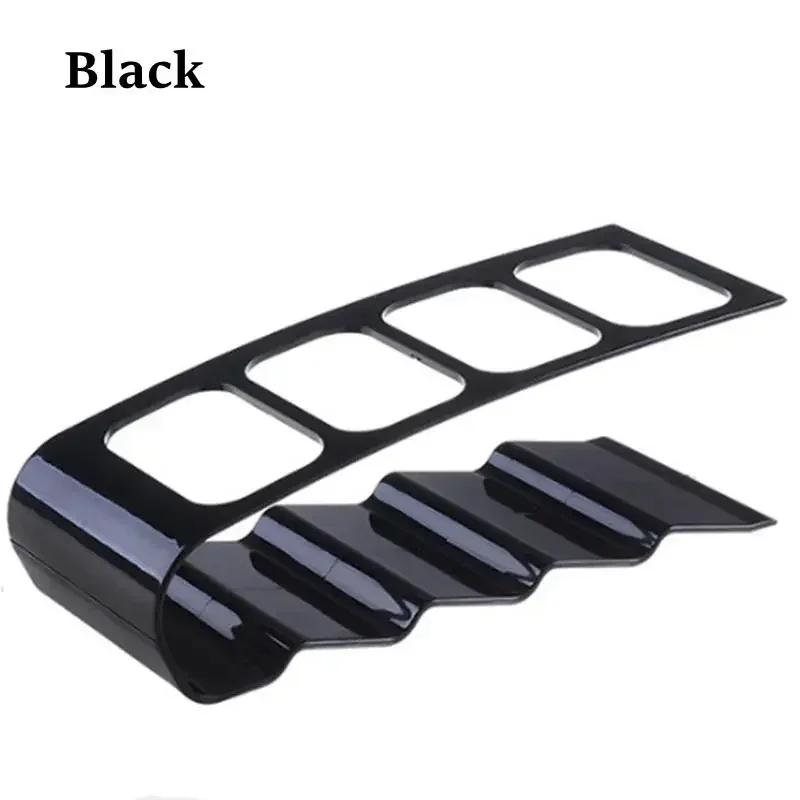

Household Portable Storage Creative Four Grid Remote Control Storage Rack Storage Box Plastic Desktop Rack Accessories Supplies чёрный
