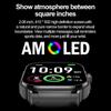 G40 2.06 Inch AMOLED Smart Watch Health Monitor Bluetooth Calling Fitness Tracker for Android iOS - 