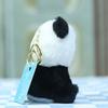 Cute Cartoon Panda Plush Toy Keychain Soft Stuffed Animal Doll Accessory For Bags
