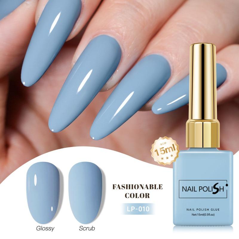 High Pigment Square Gel Nail Polish Multicolor Set Quick Dry UV LED Soak Off Long Lasting Manicure