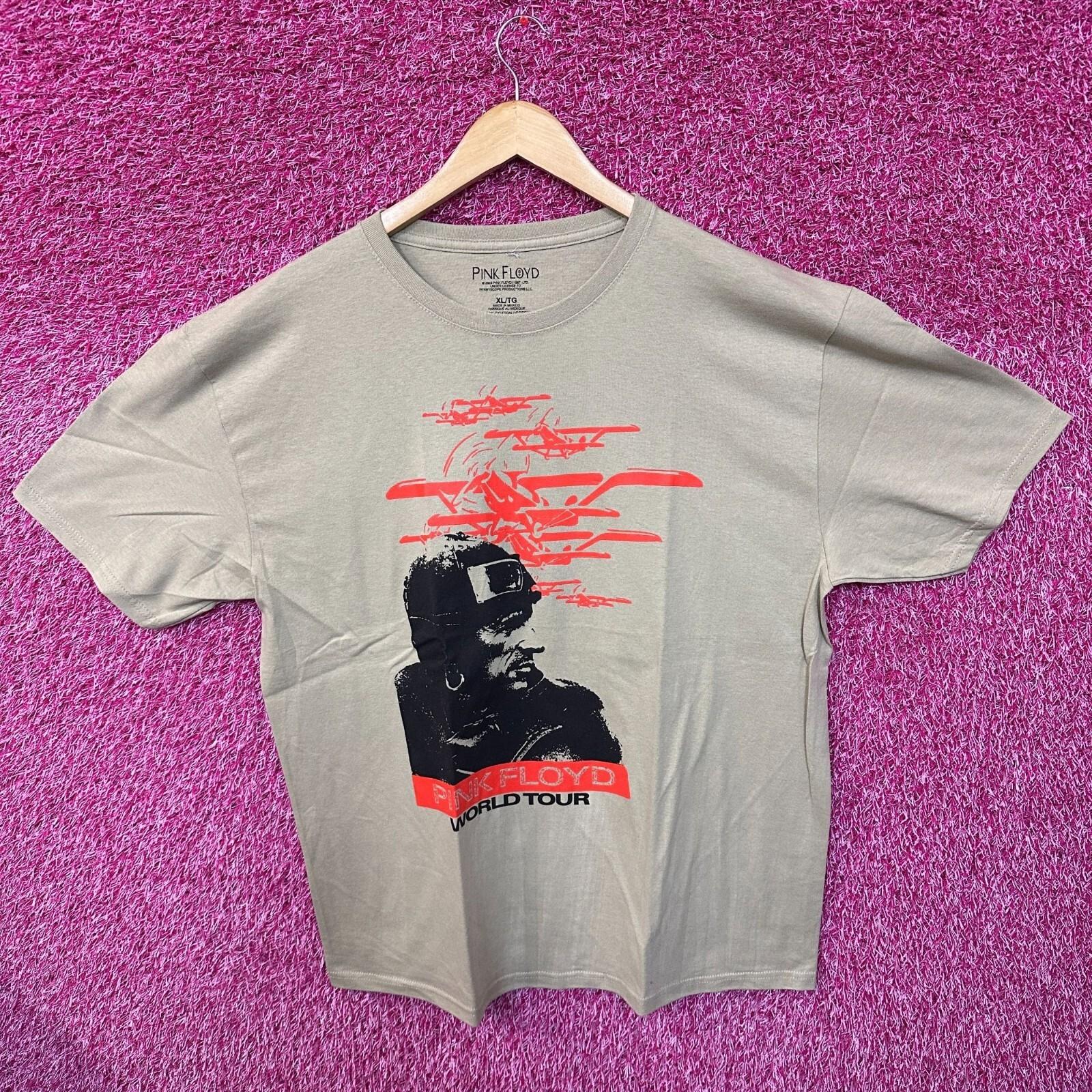 Pink Floyd Men s 1987 World Tour Aviator Ringer T-Shirt M