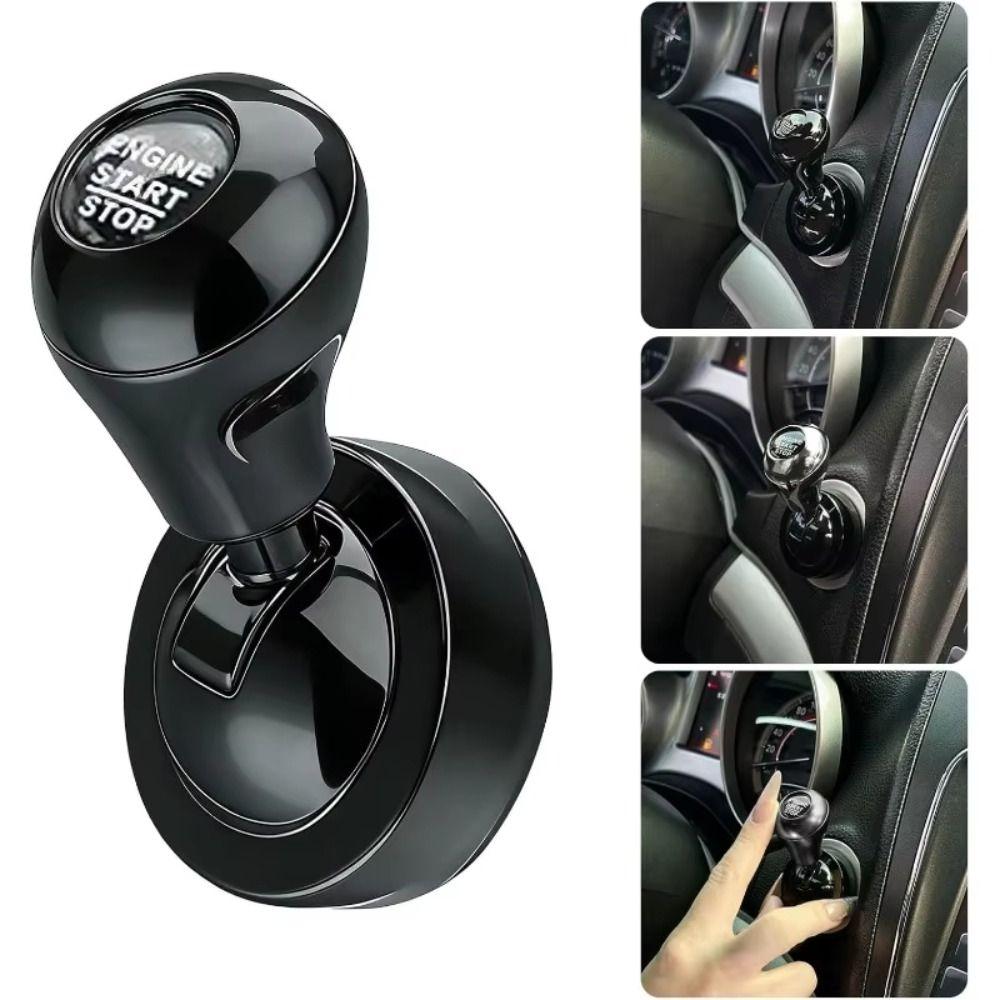 Zinco Lega di Zinco Materiale Avviamento a Pressione Bilanciere Joystick Retrò Decorazione Pulsante di Avvio a Tocco Singolo Regalo per Auto
