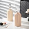 Modern Cylindrical Press Soap Dispenser Bathroom Shampoo Shower Dispensing Bottle Ceramic Soap Dispenser Bathroom Accessories