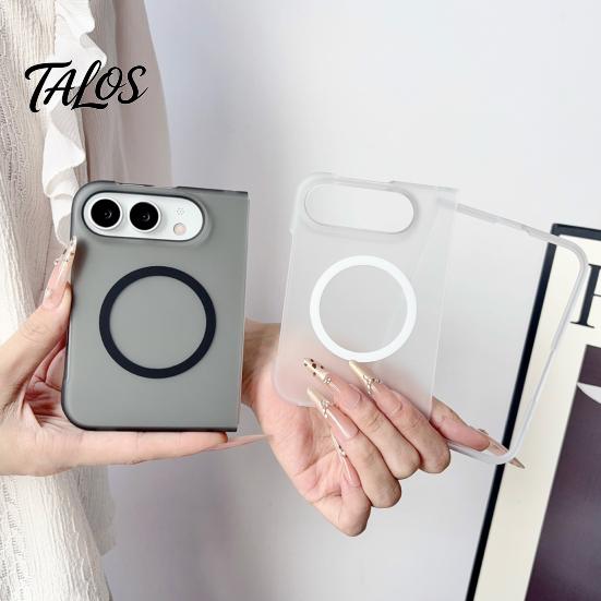 Durable Transparent Phone Case Magnetic Clear for IPhoneDuo 2026, Anti-Yellowing PC Cover Non Slip Grip with Precise Cutouts, Ultra-Thin Shockproof