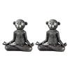 Garden Statue Fairys Garden Accessories Centrepieces Meditations Monkey Figurines Sculptures Miniature Landscape Decors