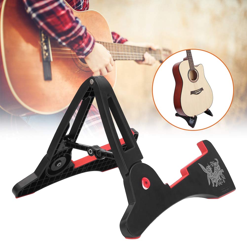 Bigking Guitar Stand, Foldable Classical Electric Guitar Stand Frame Support Portable Musical Instrument Accessories