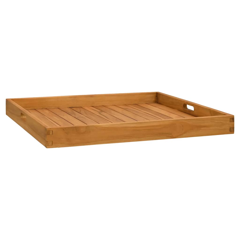 Vidaxl Taca, 70X70 Cm, Lite Drewno Tekowe