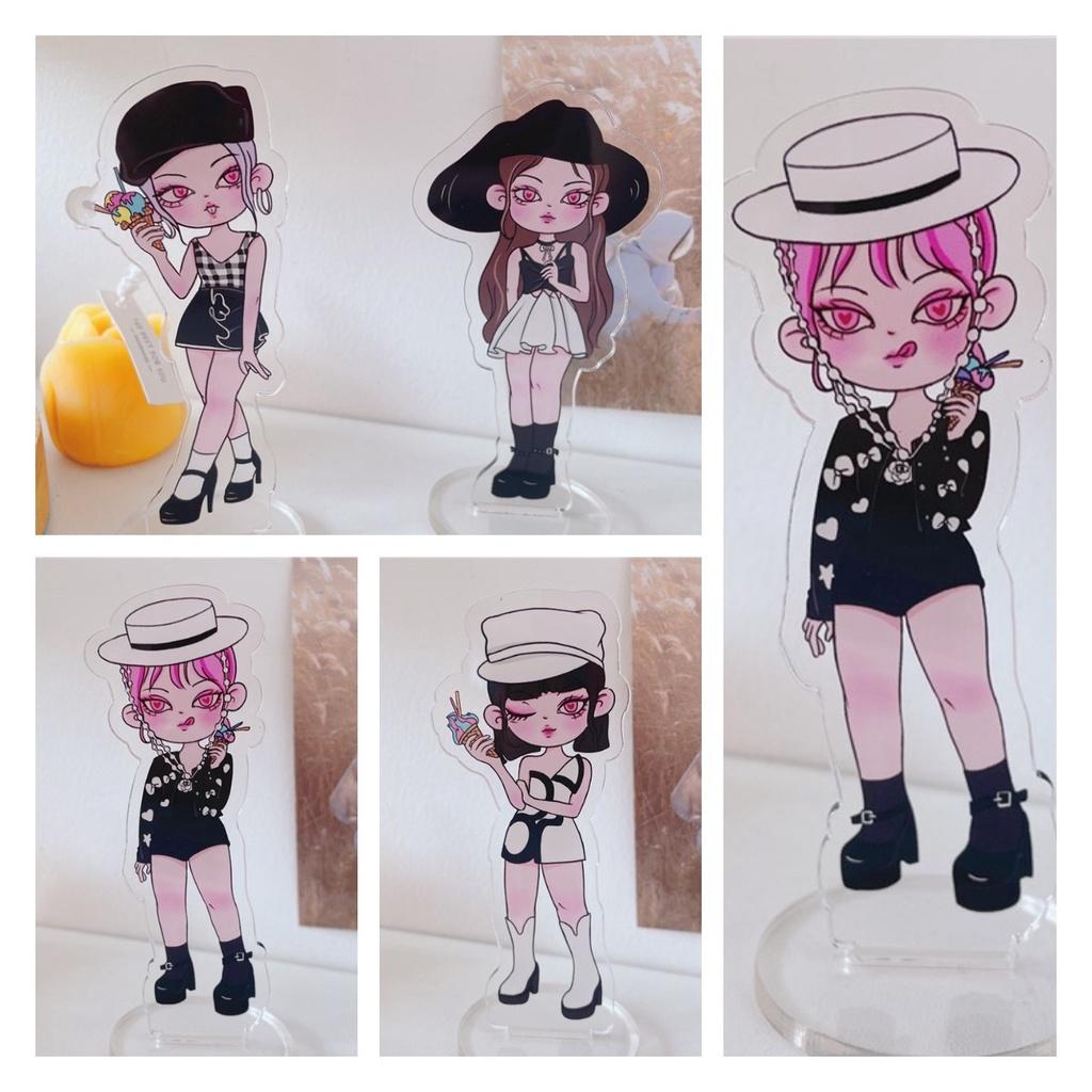 Blackpink Acryl-Aufsteller Schreibtischdekoration Für Fans Und Sammler