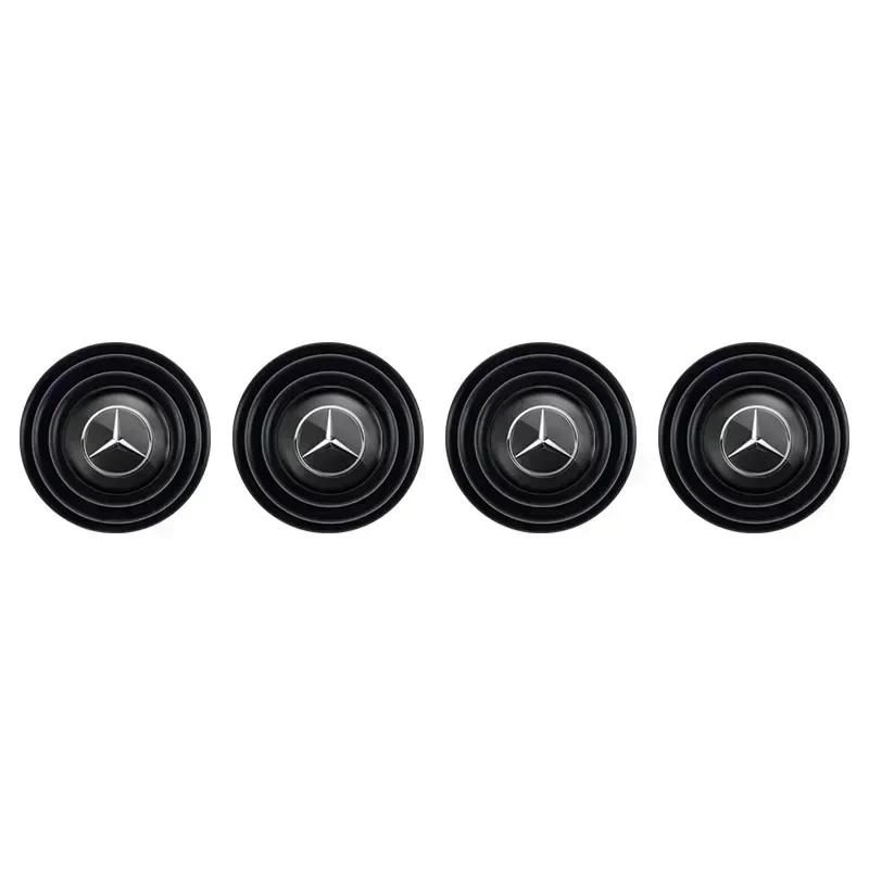 LXT3   Car Door Shock Absorber Gasket Anti-collision Sticker Pad For Mercedes Benz W204 W205 W203 W211 W212 W213 W210 W124 W169 W176