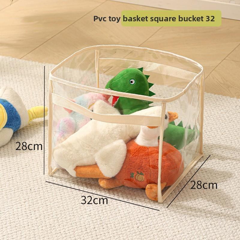 Childrens Plastic Toy Organizer Box With Cube Shape For Home And Playroom Storage Solutions