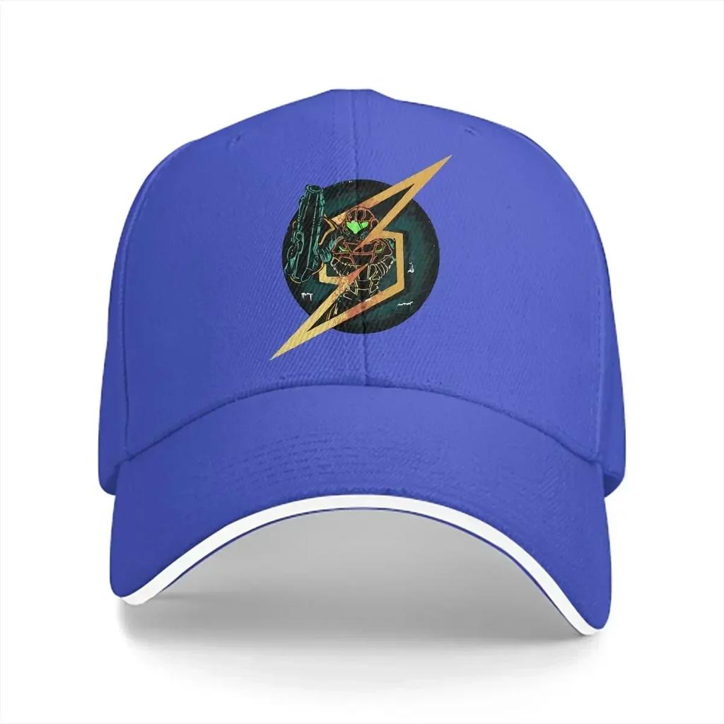 Samus Lightning Ball Baseball Cap Men Hats Women Visor Protection Snapback Super Metroid Caps