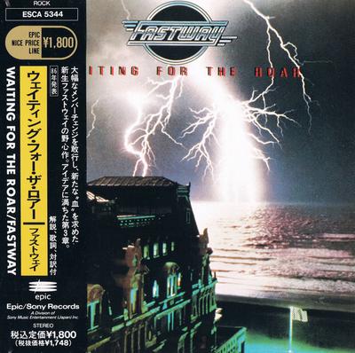 CD FASTWAY - Wating For The Roar ESCA5344 EPIC 1986 Japan Rock Used