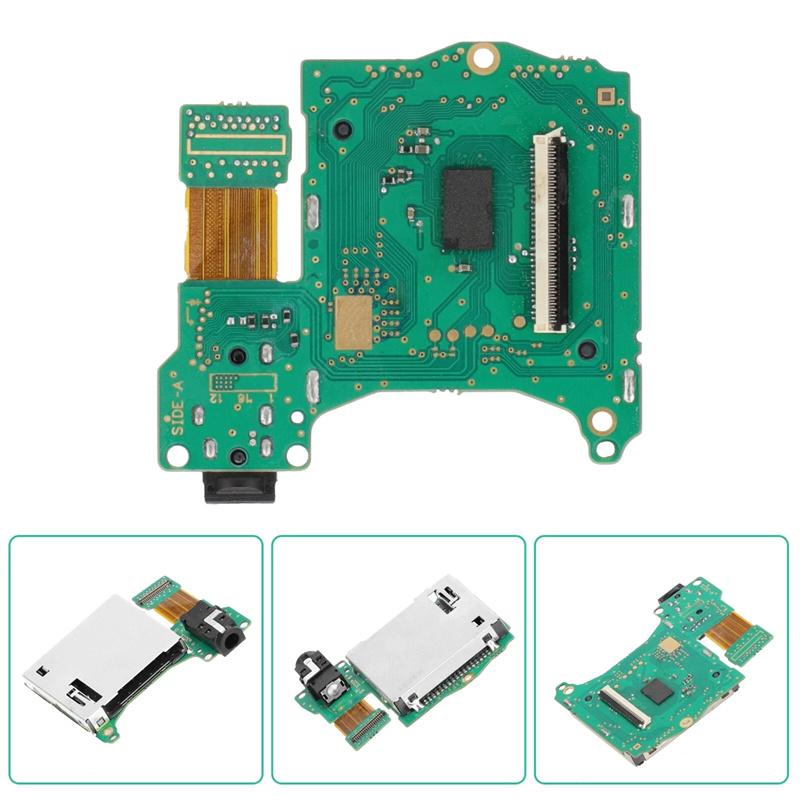 Universell für Nintend Switch V1 V2 Konsole Gamepad Spiel Host Kartensteckplatz Spielkartenbuchse Leser Kopfhörer Headset Anschluss